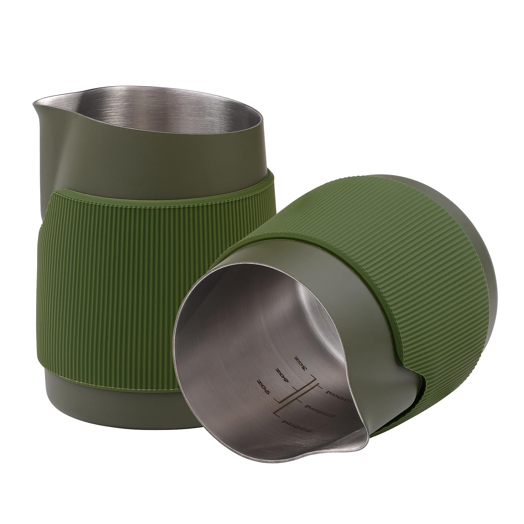 Normcore Green Stainless Steel 15.2 oz Milk Frothing Jug, Cup & Steamer