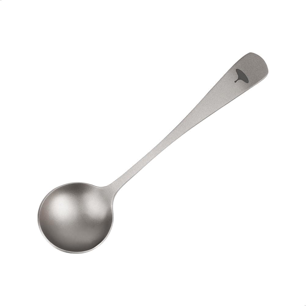Watchget Professional 6.18 Inch Titanium Coffee Cupping Spoon for Baristas