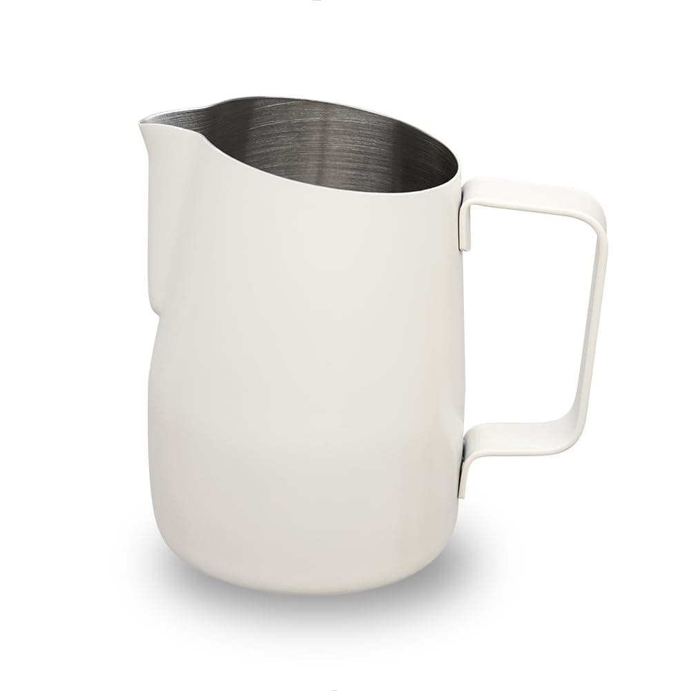 Watchget White Stainless Steel 15oz Milk Frothing Pitcher Espresso Steaming Cup
