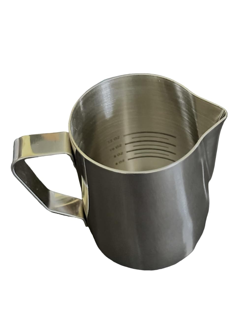 Rattleware 20 Oz Stainless Steel Latte Art Pitcher for Home and Cafe