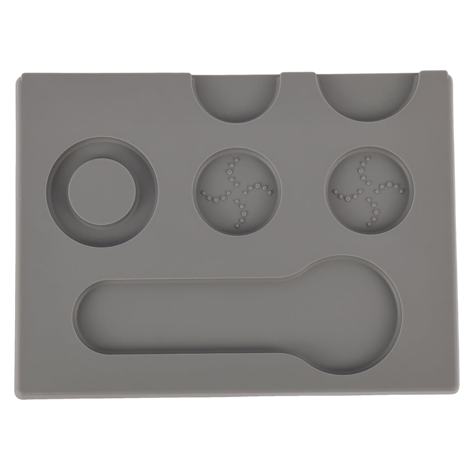 Professional Food Grade Silicone Espresso Tamping Mat Anti-Slip for Baristas Home Kitchen Bar 11.81 x 8.54 Inch