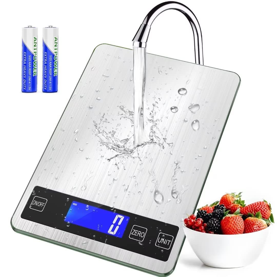Cooking Master 22lb Digital Kitchen Scale for Grams and Ounces