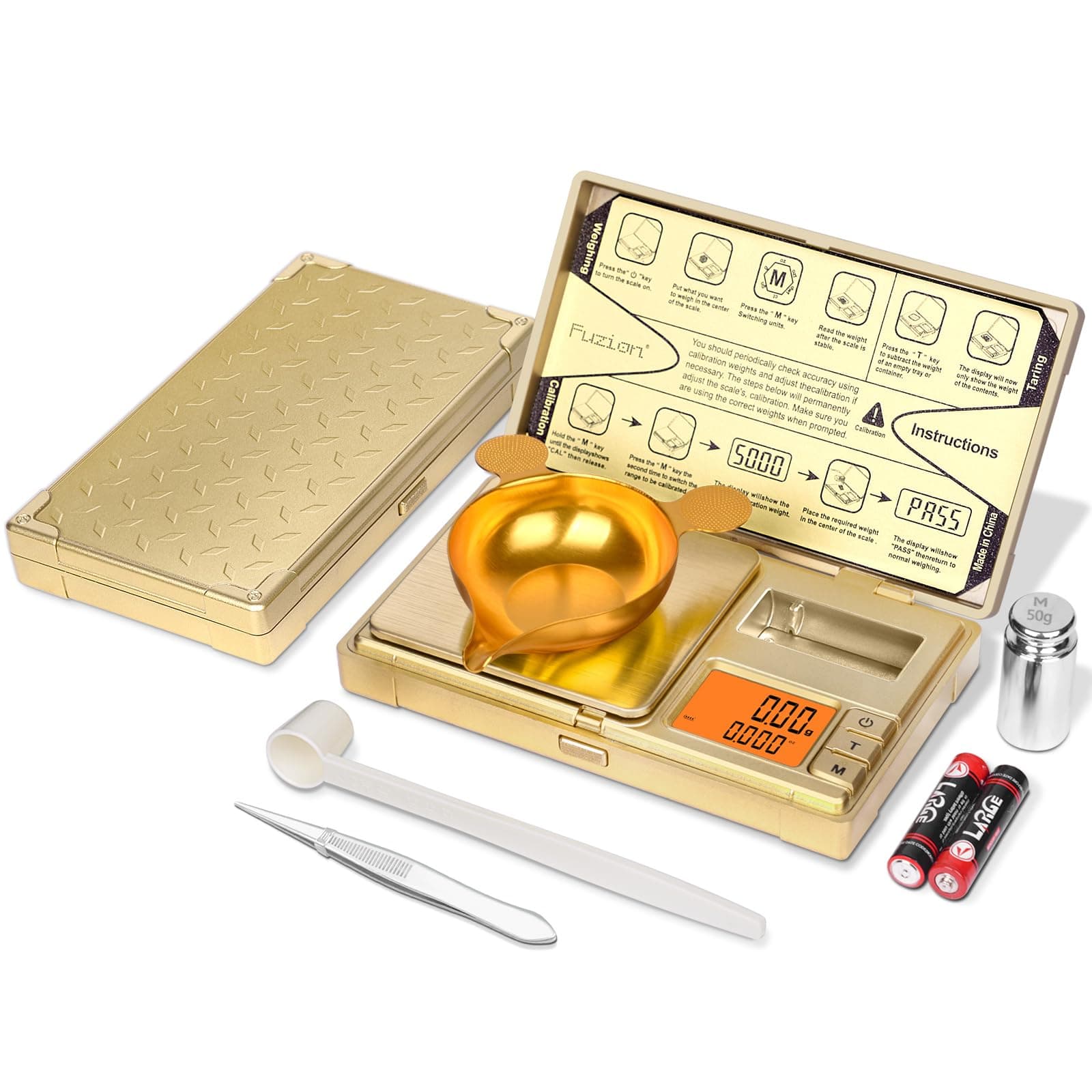 Fuzion CASH-200 Grams Digital Jewelry & Food Scale, 0.01g Accuracy