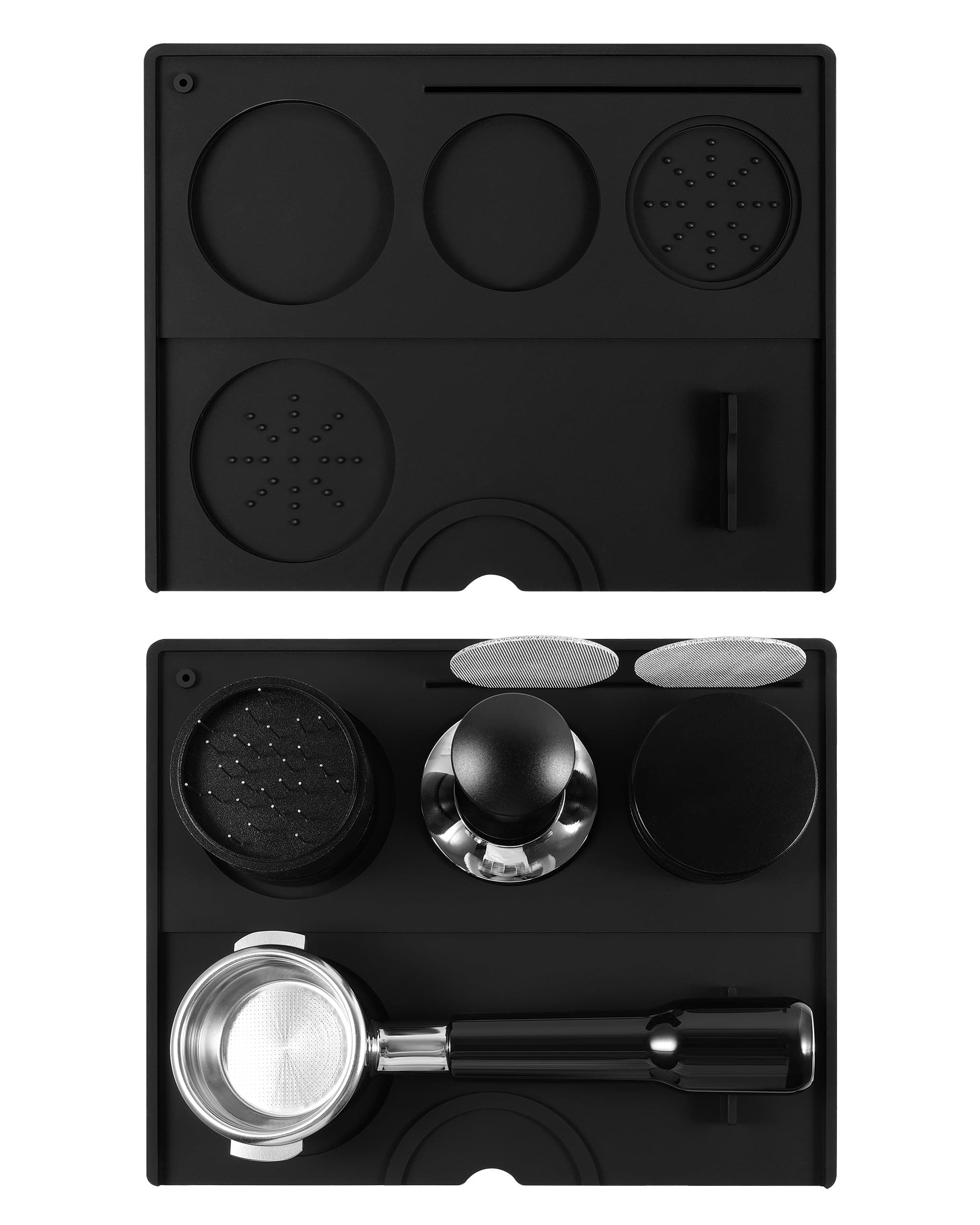 Anti-Slip Espresso Tamping Mat for Baristas, Food Grade Silicone Mat