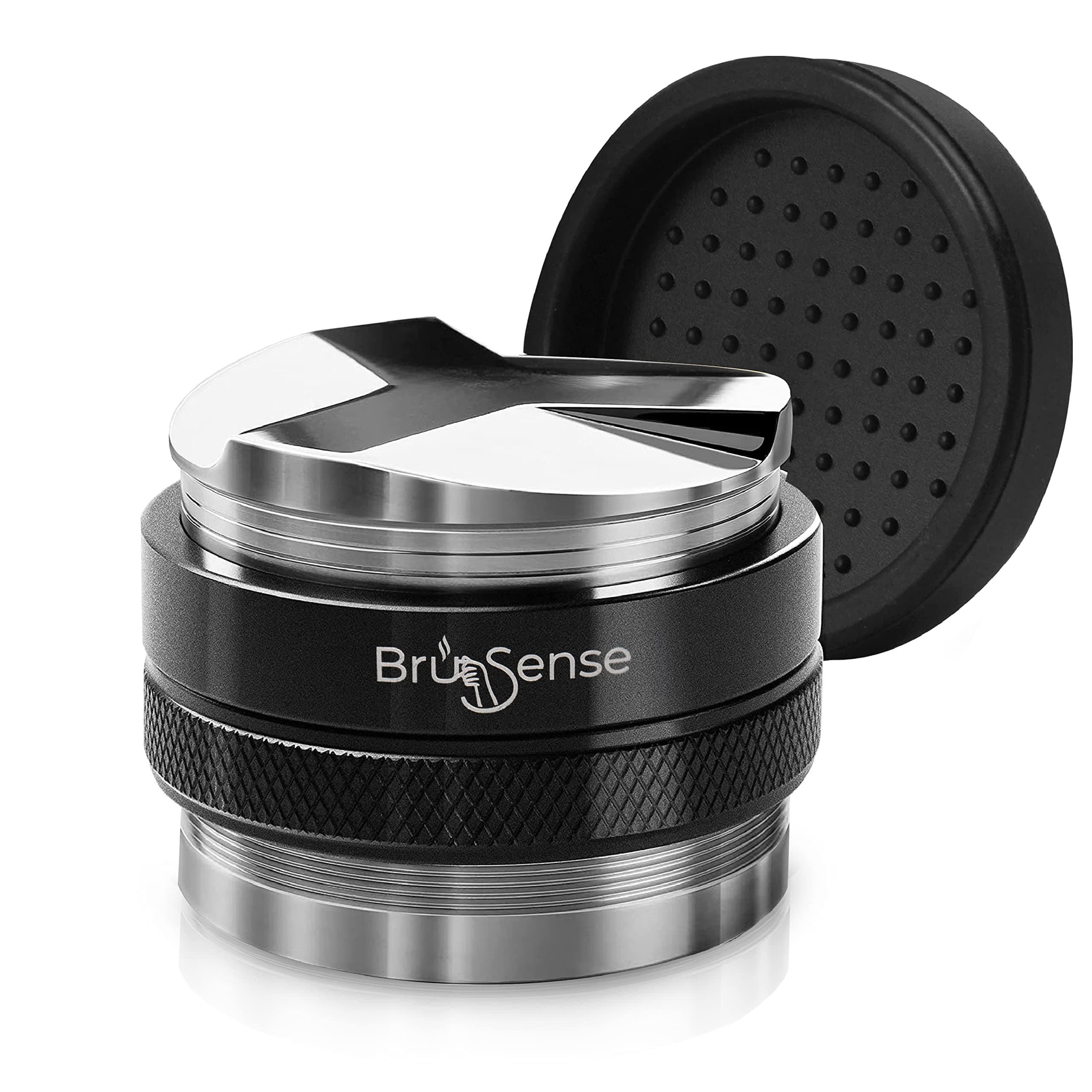 53mm Espresso Tamper & Distributor with Own Tamp Mat | Ideal for Breville/Sage Machines
